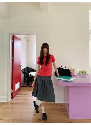letter print Top