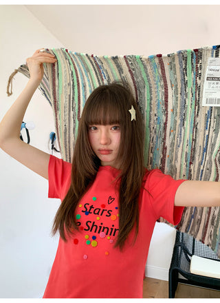 letter print Top