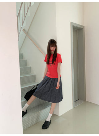 letter print Top