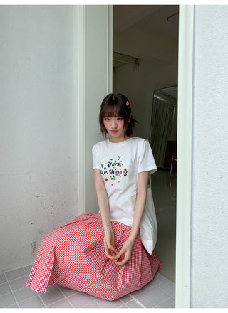 letter print Top