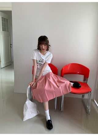 letter print Top