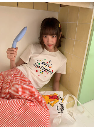 letter print Top