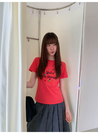 letter print Top