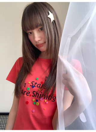letter print Top