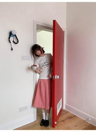 letter print Top