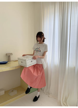 letter print Top