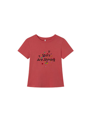letter print Top