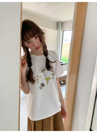 printed loose Top