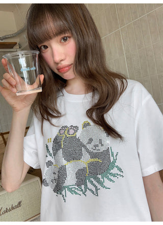 panda print Top 01