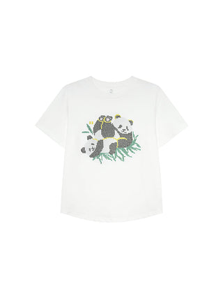 panda print Top 01