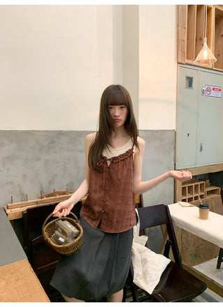 polka dot Top 01