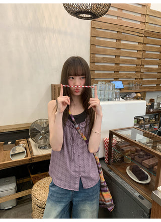 polka dot Top 01