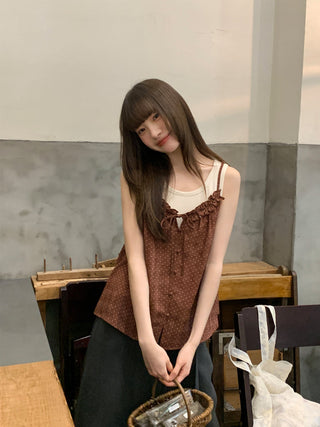 polka dot Top 01