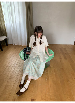 lapel casual shirt