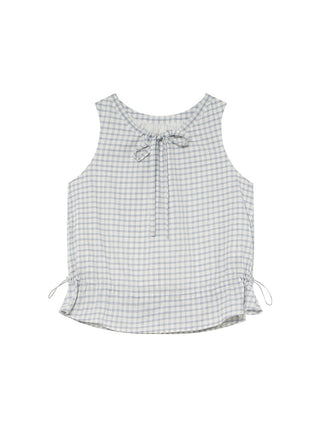 plaid sling Top