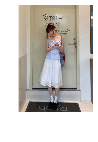 high waist skirt
