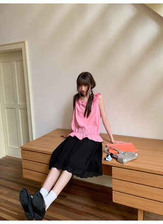 high waist skirt