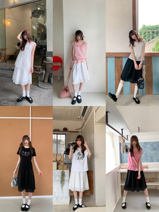 high waist skirt