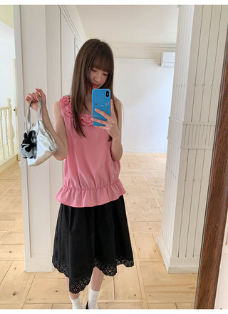 high waist skirt