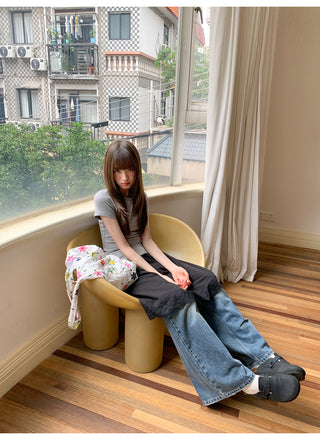 high waist skirt