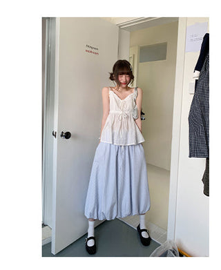 blue bud skirt