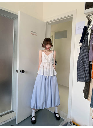 blue bud skirt
