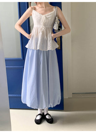 blue bud skirt