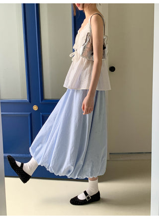 blue bud skirt