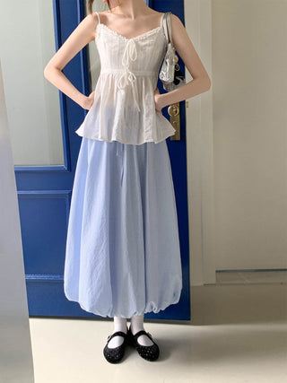blue bud skirt