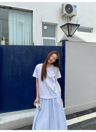 blue bud skirt