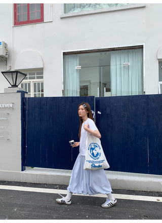 blue bud skirt