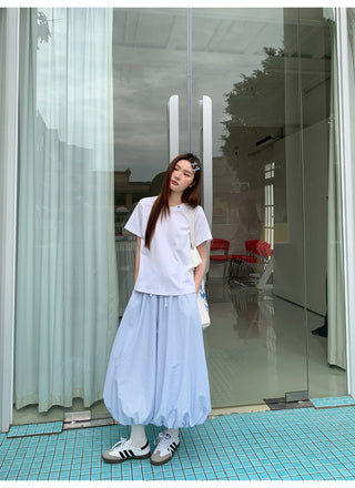 blue bud skirt