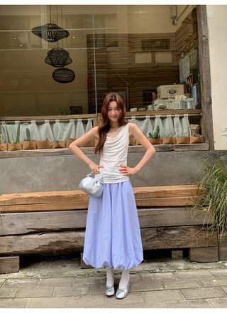blue bud skirt