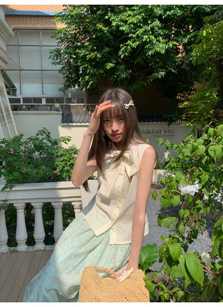 embroidery floral skirt