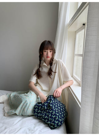 embroidery floral skirt