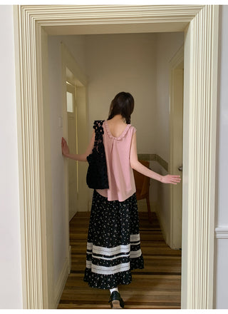 lace floral skirt