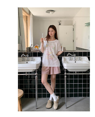 wide-leg shorts