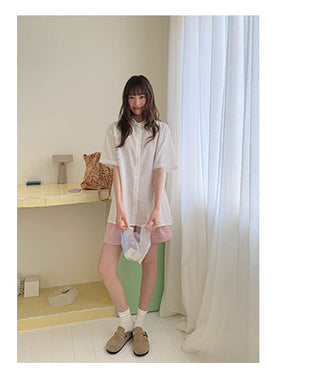 wide-leg shorts