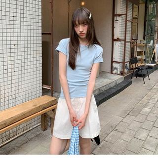 wide-leg shorts