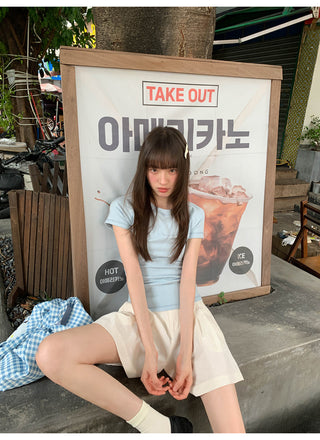 wide-leg shorts