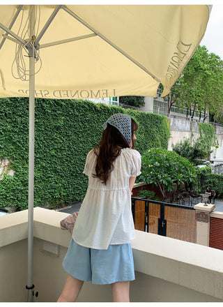 wide-leg shorts