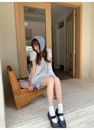 wide-leg shorts