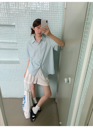 wide-leg shorts
