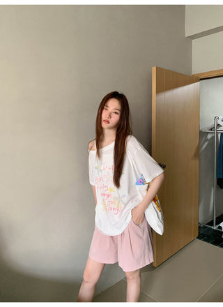 wide-leg shorts