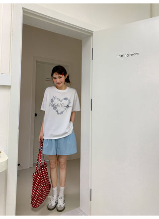 wide-leg shorts