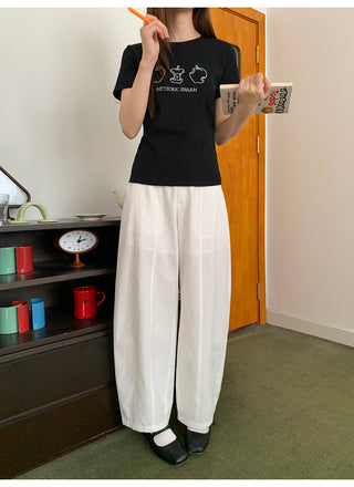 white carrot pants