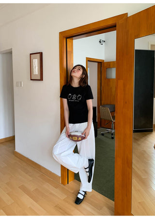 white carrot pants