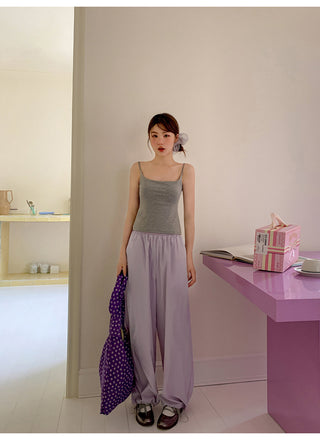 drawstring overalls