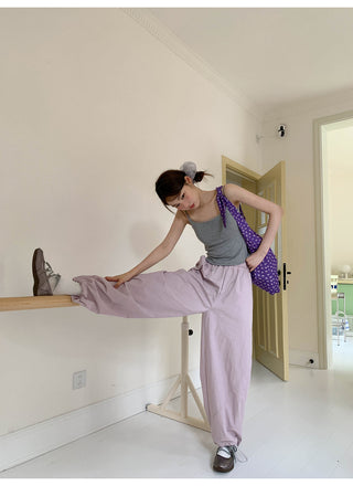 drawstring overalls