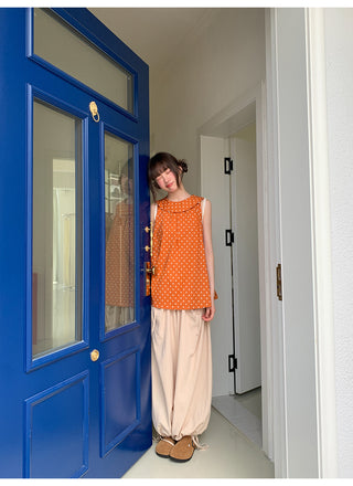 lace-up trousers
